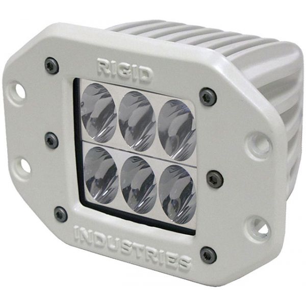 Rigid Industries 71131 Marine D2 Flush Mount Driving LED Single