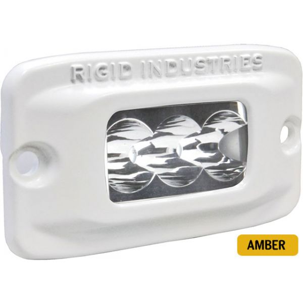 Rigid Industries 97212 Marine SR-M2 Flush Mount Wide Amber