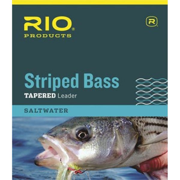 RIO 6-24068 Striped Bass Tapered Leader - 7ft - 25lb