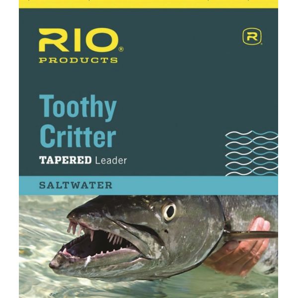 RIO Toothy Critter Tapered Leader (Knot-able Wire) - 15lb