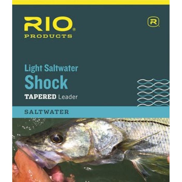 RIO 6-24304 Light Saltwater Shock Tapered Leader - 10ft - 25lb