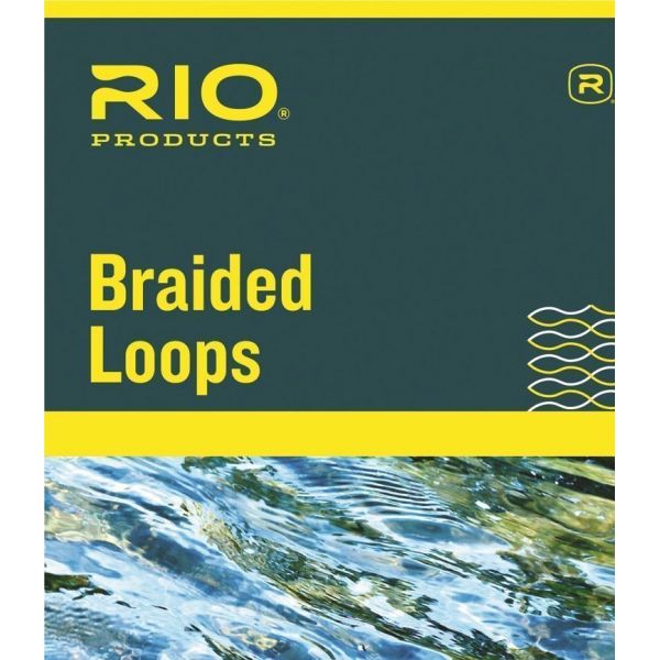 RIO Braided Loops - Regular - White - 4pk