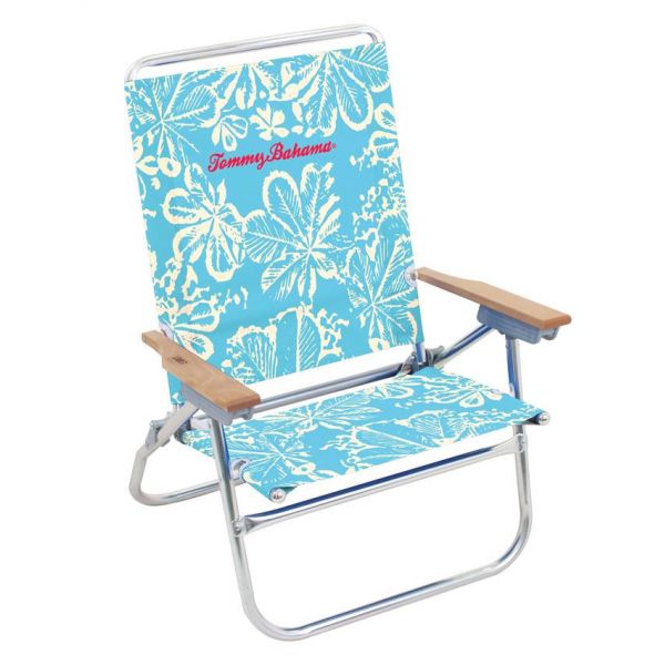 Rio Brands Easy In/Easy Out Tommy Bahama Beach Chair - Aqua