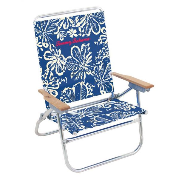 Rio Brands Easy In/Easy Out Tommy Bahama Beach Chair - Royal