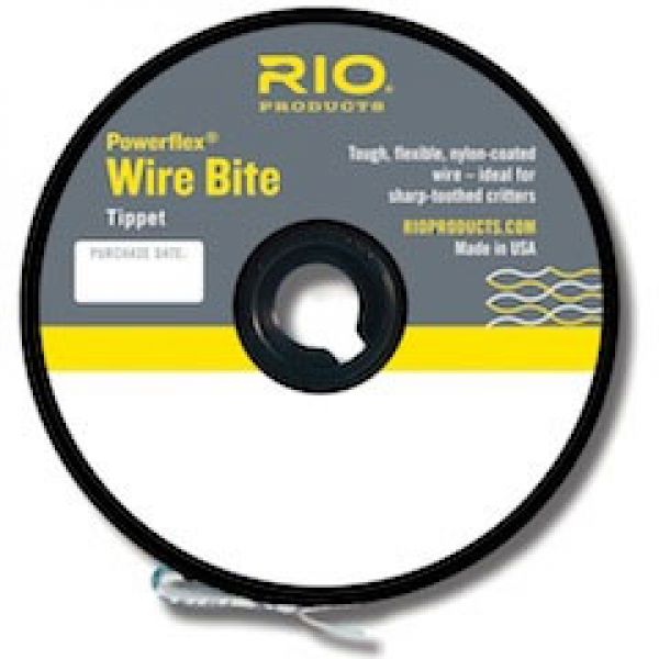 Rio 6-22145 Powerflex Wire Bite Tippet 20LB