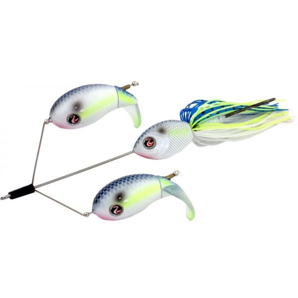 River2Sea Double Plopper Buzzbait Lure - I Know It