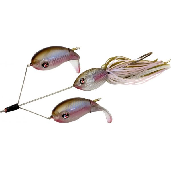 River2Sea Double Plopper Buzzbait Lure - Mutty Butt