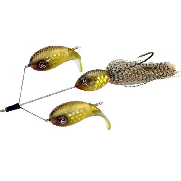 River2Sea Double Plopper Buzzbait Lure - Pac Man