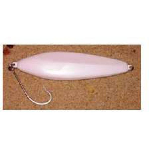 Roberts Lures Ranger - 3oz Lure White/Red Stripe