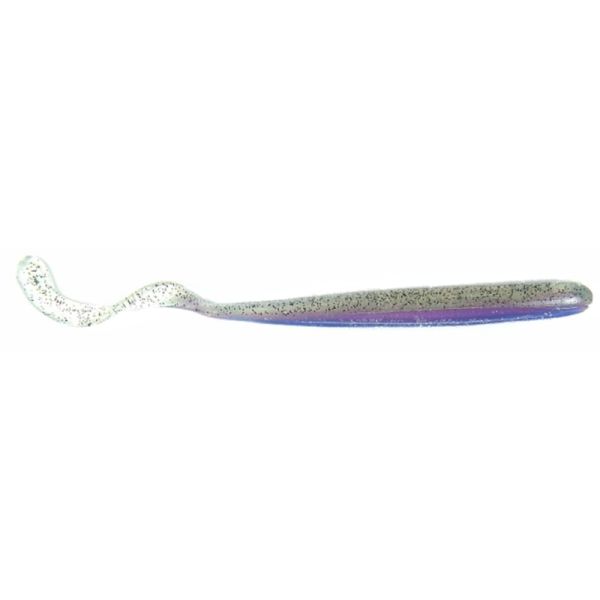 Roboworm CR-M46P 4.5 in. Curly Tail Worm - Prizm Shad