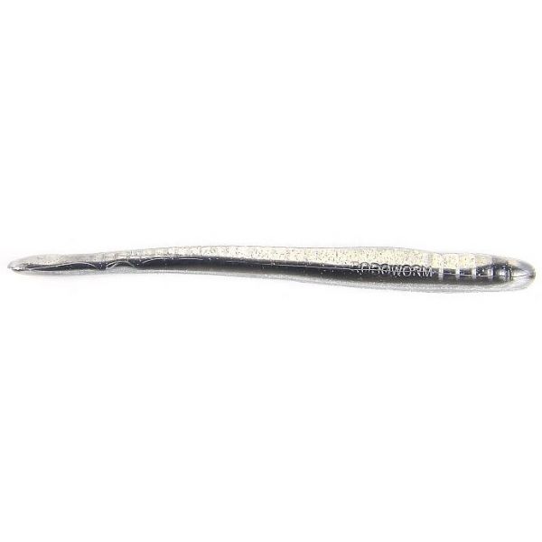 Roboworm Fat Worm - 4.5 in. - Hologram Shad