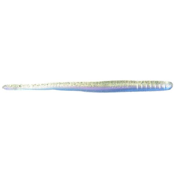 Roboworm Fat Worm - 4.5 in. - Prizm Shad