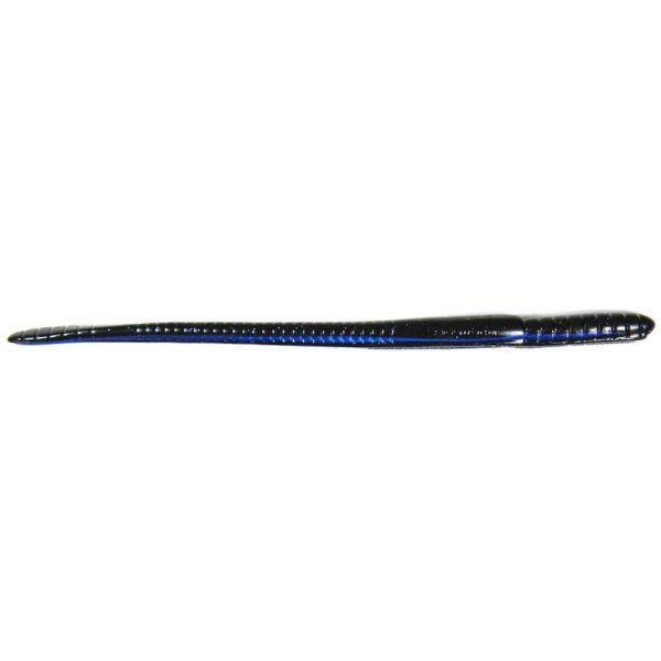 Roboworm Straight Tail - 7 in. - Midnight