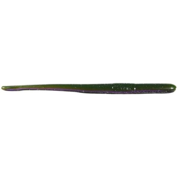 Roboworm Straight Tail - 6 in. - X-mas Purple Weenie