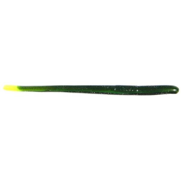 Roboworm Straight Tail - 6 in. - Mean Green