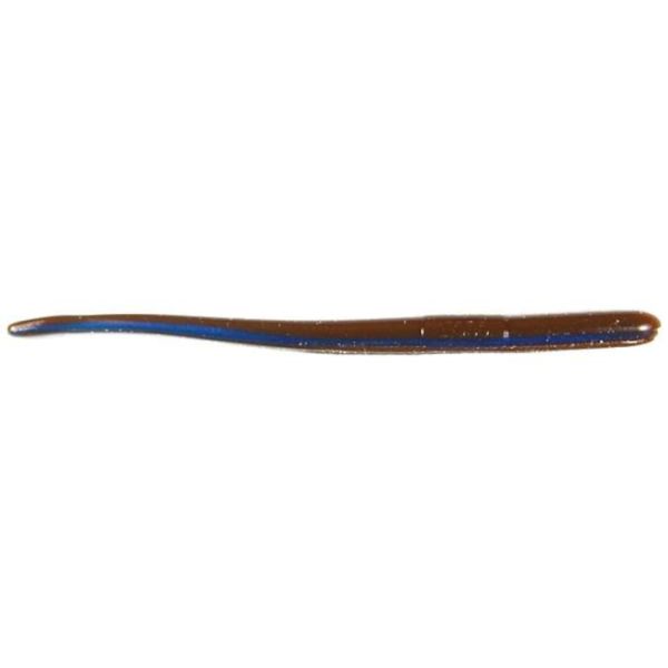 Roboworm Straight Tail - 6 in. - Blue Crawler