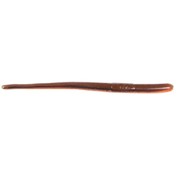 Roboworm Straight Tail - 6 in. - Orange Crusher