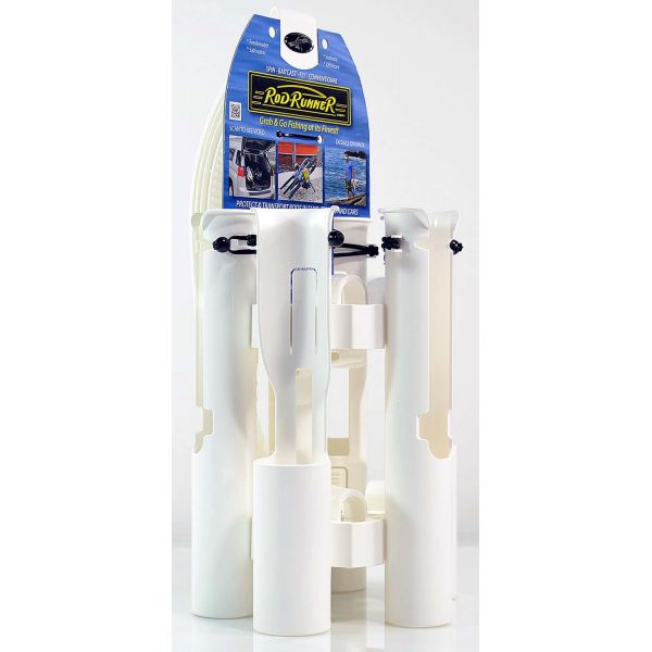 Rod-Runner Pro Rod Holder White