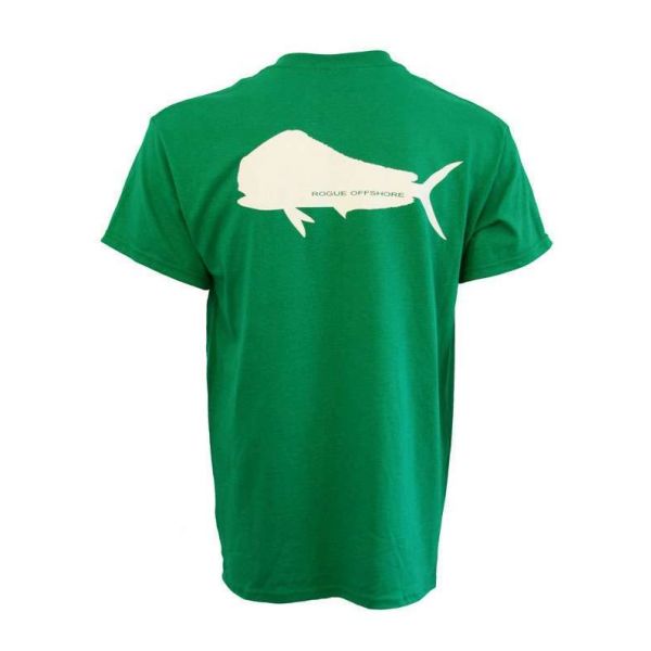 Rogue Offshore Mahi Short Sleeve T-Shirt Kelly Green - Large