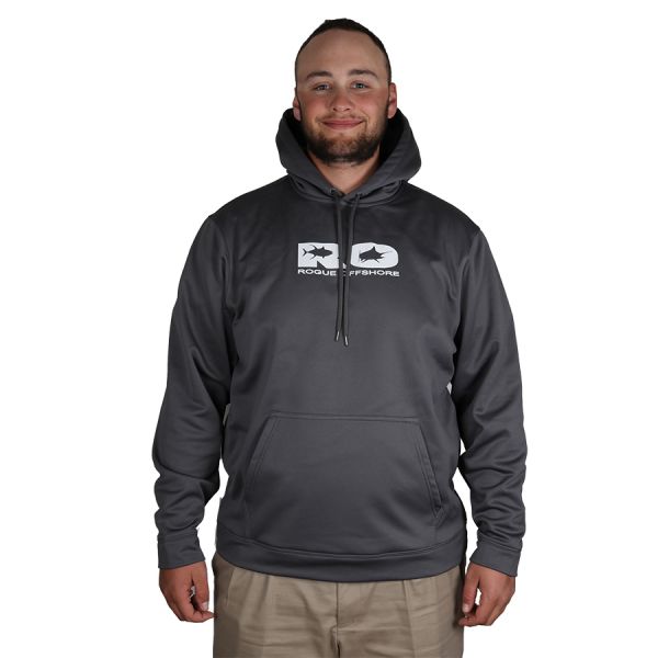 Rogue Offshore Performance Hoodie Charcoal 3XL