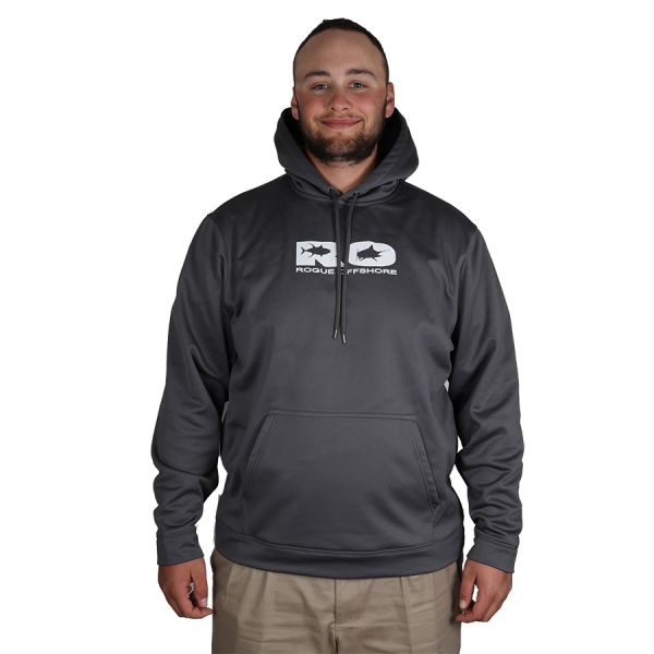 Rogue Offshore Performance Hoodie Charcoal
