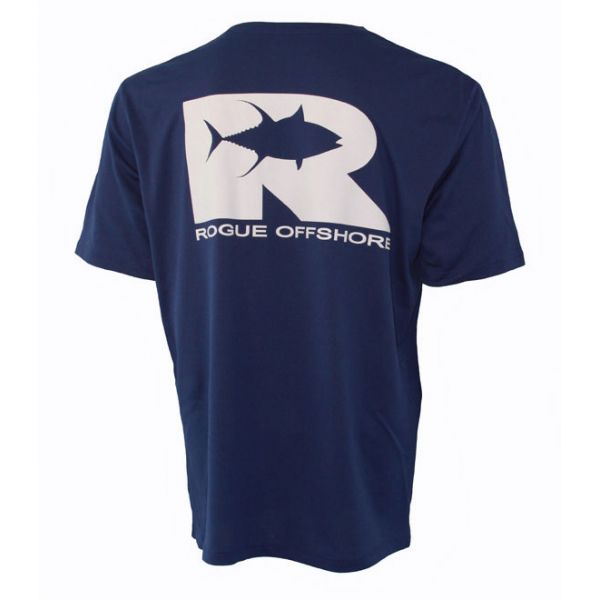 Rogue Offshore Tuna Logo Short Sleeve Performance T-Shirts