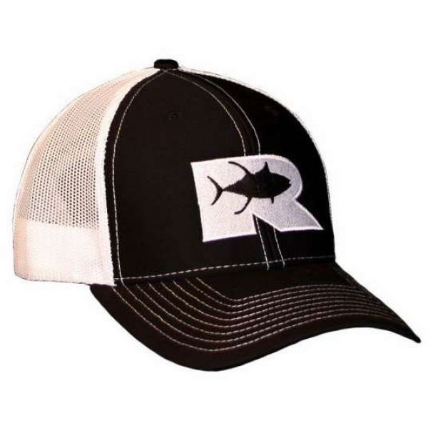 Rogue Offshore Tuna Logo Trucker Hat Black/White