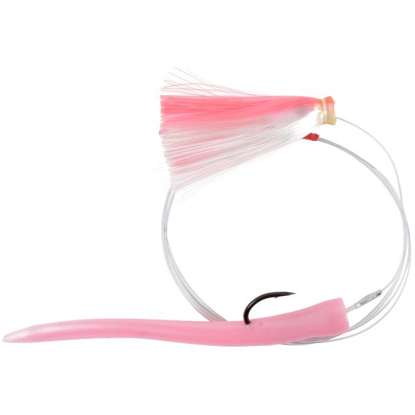 RonZ Rigged Joe Shute Skirted Trolling Lure - 3oz - Pink/White