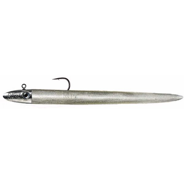 RonZ Big Game MHD Rigged Soft Bait - 10in - 4oz - Silver Metallic