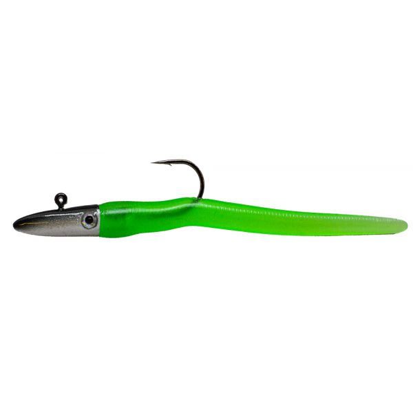 RonZ Original Series Rigged Soft Bait - 4in - 1/4oz - Green Glow