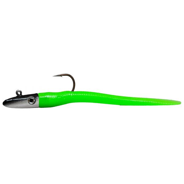 RonZ Original Series Rigged Soft Bait - 6in - 1oz - Green Glow