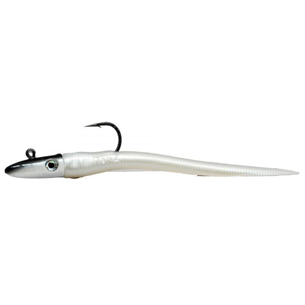 RonZ Original Series Rigged Soft Bait - 6in - 1oz - White Pearl