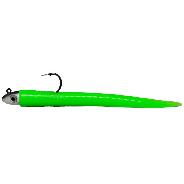 RonZ Original Series Rigged Soft Bait - 8in - 1-1/2oz - Green Glow