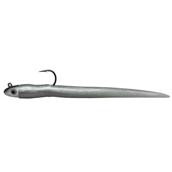 RonZ Original Rigged Soft Bait - 8in - 1-1/2oz - Silver Metallic