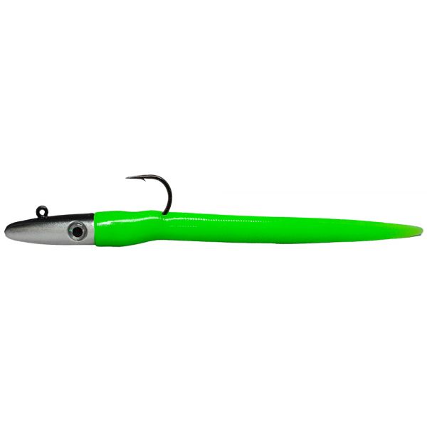 RonZ Original Series Rigged Soft Bait - 8in - 2-1/2oz - Green Glow