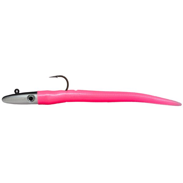 RonZ Original Rigged Soft Bait - 8in - 2-1/2oz - Pink Fluorescent