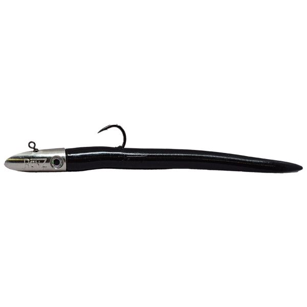 RonZ Big Game Series HD Rigged Soft Bait - 10in - 4oz - Black Pearl