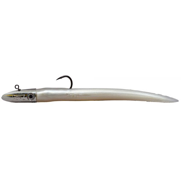 RonZ Big Game HD 5.0 Rigged Soft Bait - 10in - 5oz - White Pearl