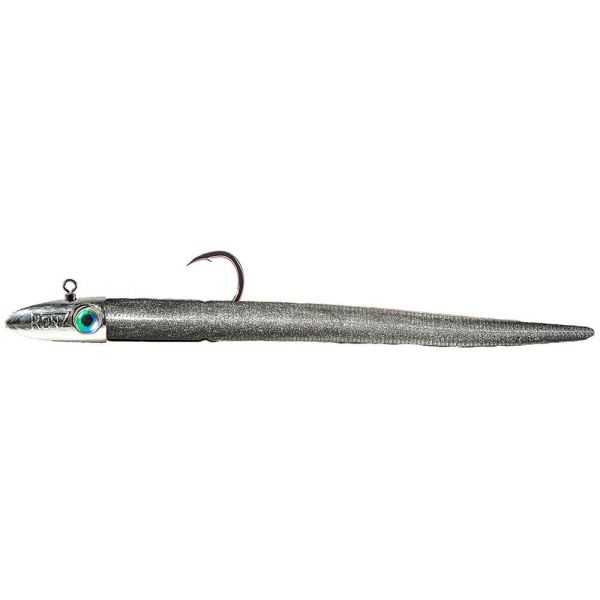 RonZ Big Game HD Rigged Soft Bait - 8in - 1-3/4oz - Silver Metallic