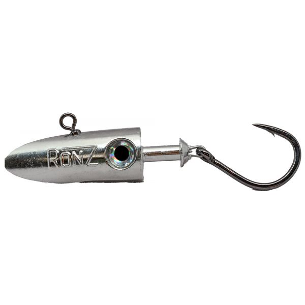 RonZ Big Game Series Heavy Duty 5.0 Tin Jig Head - 4oz - 9/0