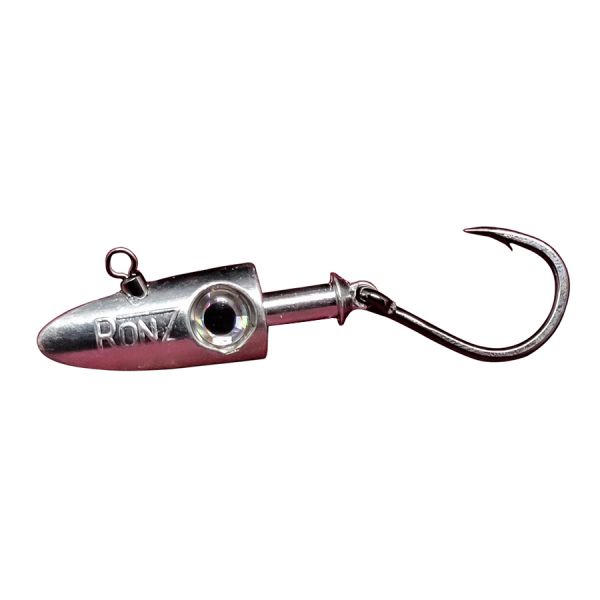 RonZ Big Game Series Heavy Duty Tin Jig Head - 1-1/4oz - 7/0