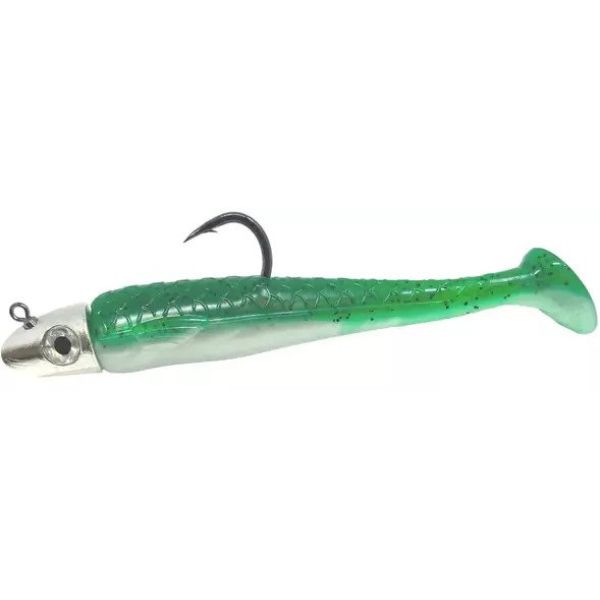 RonZ Z-Fin Big Game Series Rigged Paddeltail - Green Mackerel