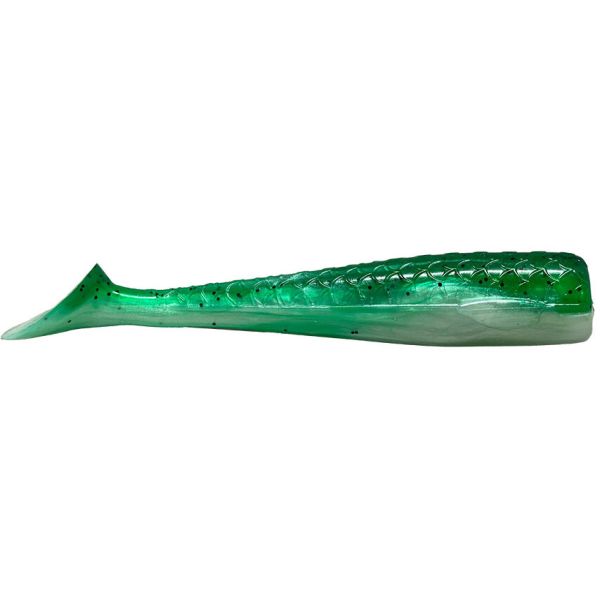 RonZ Z-Fin Paddletail Replacement Bodies - Green Mackerel