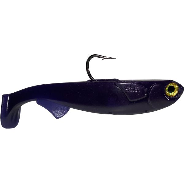 R&R Tackle Line Through Swimbait - 5in - 1.5oz - Purple