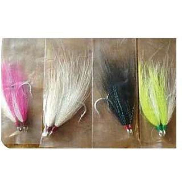 Runoff Bucktail Hooks Yellow