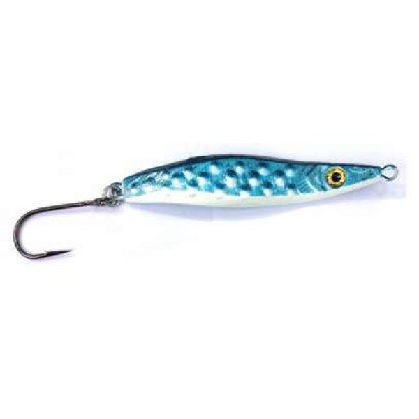 Runoff Spoon Jig Lure - 5in Nickel