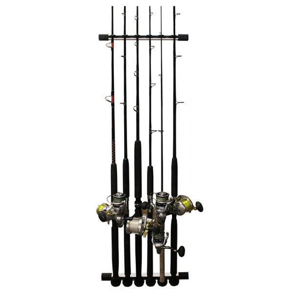 Rush Creek Creations 3-in-1 All Weather 6 Rod Wall/Ceiling Rack