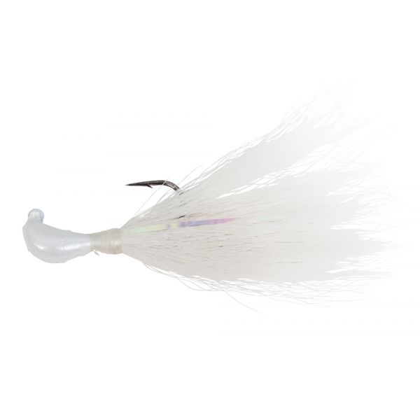 S&S Bucktails Fluke Master Lures - 1/2oz Pearl