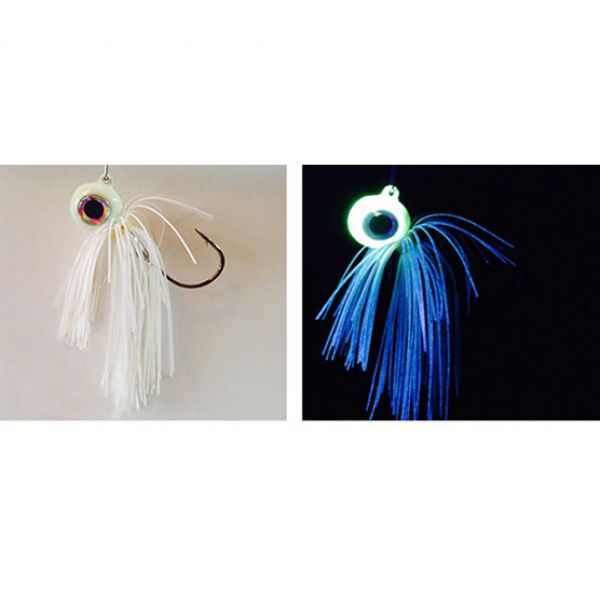 S & S Bucktails Octopi Glow Jigs - 1.5oz