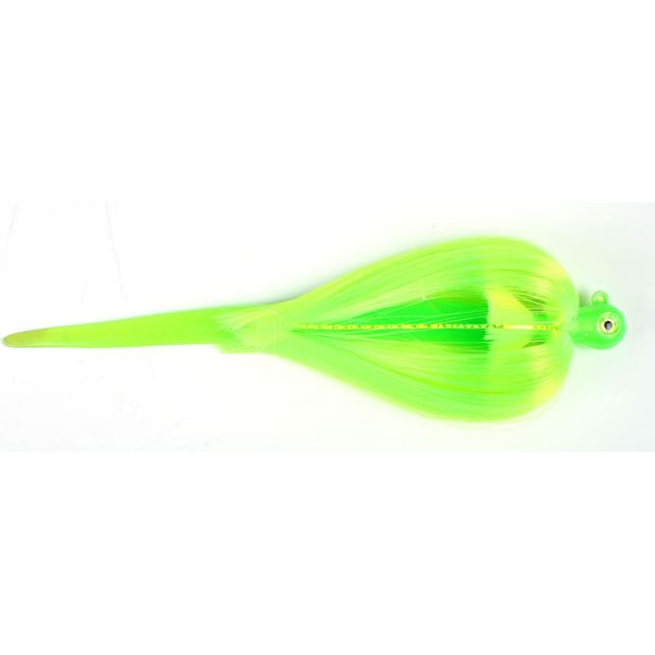 S&S Bucktails Rattle Chute Lure - 2oz Chartreuse